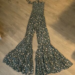 Floral Printed Jumpsuit